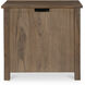 Gene Dark Brown Charging Nightstand